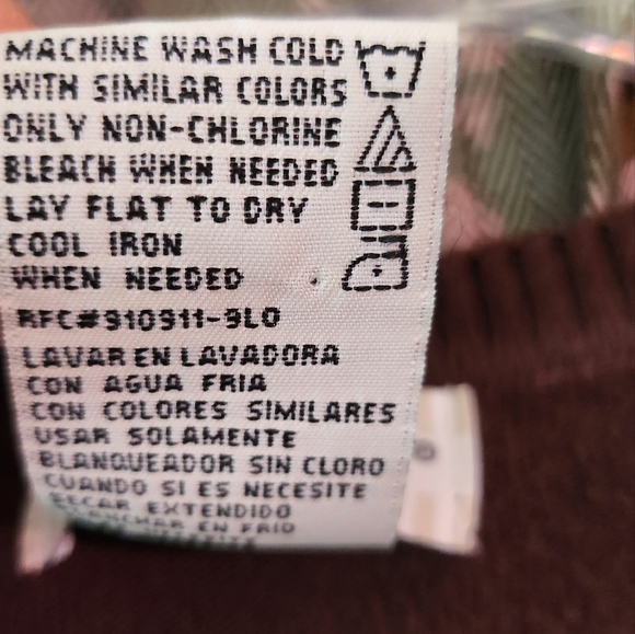 UPDATE:ADDED SWEATER Harve Bernard Brown/White Herring Bone Pants Suit Size 8 - Picture 7 of 8